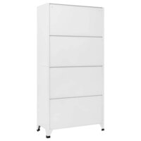 Lockerkast met 18 vakken 90x40x180 cm metaal  5