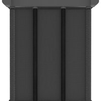 Kast met 15 vakken 103x30x175,5 cm stof grijs 5