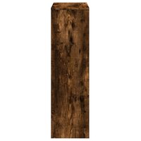 Kamerscherm / boekenkast 3-laags 99x29x99 cm hout gerookt eiken 7