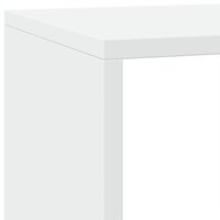 Kamerscherm / boekenkast 3-laags 137,5x29x103,5 cm hout wit 8