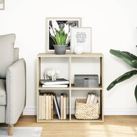 Kamerscherm / boekenkast 69,5x29x69,5 cm hout sonoma eikenkleur 3