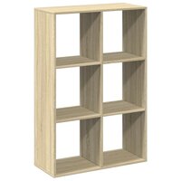 Kamerscherm / boekenkast 69,5x29x103,5 cm hout sonoma eiken 2