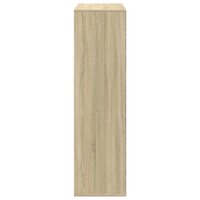 Kamerscherm / boekenkast 69,5x29x103,5 cm hout sonoma eiken 7