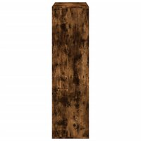 Kamerscherm / boekenkast 69,5x29x103,5 cm hout gerookt eiken 7