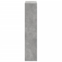 Kamerscherm / boekenkast 69,5x29x137,5 cm hout betongrijs 7