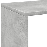 Kamerscherm / boekenkast 69,5x29x137,5 cm hout betongrijs 8