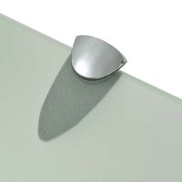 Zwevend schap 30x10 cm 8 mm glas 4