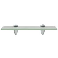 Zwevend schap 30x20 cm 8 mm glas 2
