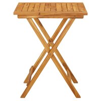 Tuintafel inklapbaar 60x60x75 cm massief acaciahout 4