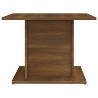 Salontafel 55,5x55,5x40 cm bewerkt hout bruin eikenkleur 4