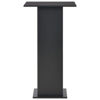 Bartafel 60x60x110 cm zwart 3