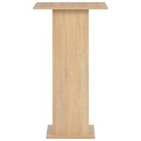 Bartafel 60x60x110 cm eikenkleurig 3