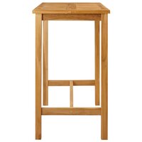 Bartafel Naturel 110 x 60 x 105 cm Massief Teakhout 4