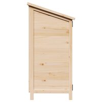 Tuinschuur Naturel 106,5 x 56 x 113,5 cm Bewerkt hout 5