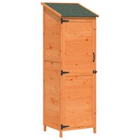 Tuinschuur Bruin 59,5 x 56 x 176,5 cm Bewerkt hout 2