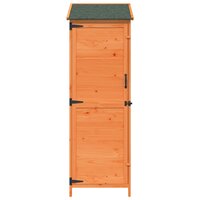 Tuinschuur Bruin 59,5 x 56 x 176,5 cm Bewerkt hout 5