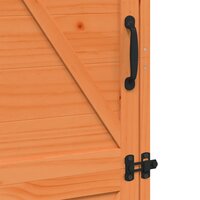 Tuinschuur Bruin 59,5 x 56 x 176,5 cm Bewerkt hout 9