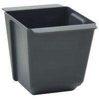 Bloembakken voor Euro-pallets 24 pcs Grijs 13,5 x 9 x 9,5 cm 6