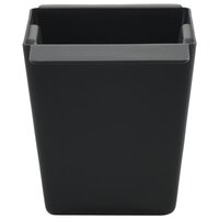 Bloembakken voor Euro-pallets 24 pcs Zwart 13,5 x 9 x 9,5 cm 4