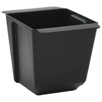 Bloembakken voor Euro-pallets 24 pcs Zwart 13,5 x 9 x 9,5 cm 6