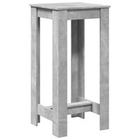 Bartafel 51x50x103,5 cm bewerkt hout betongrijs 5