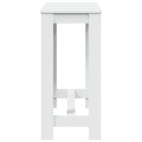 Bartafel 102x50x103,5 cm bewerkt hout wit 6