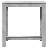 Bartafel 102x50x103,5 cm bewerkt hout betongrijs 4