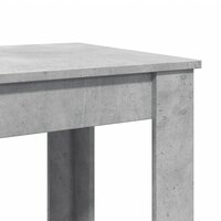 Bartafel 102x50x103,5 cm bewerkt hout betongrijs 7