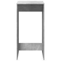 Bartafel 51x50x103,5 cm bewerkt hout betongrijs 4