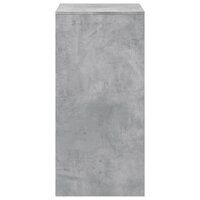 Bartafel 51x50x103,5 cm bewerkt hout betongrijs 6