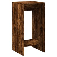 Bartafel 51x50x103,5 cm bewerkt hout gerookt eikenkleur 5