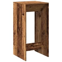 Bartafel 51x50x103,5 cm bewerkt hout oud houtkleurig 5
