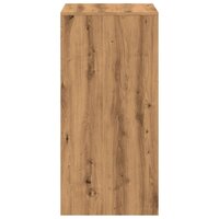 Bartafel 51x50x103,5 cm bewerkt hout artisanaal eikenkleur 6