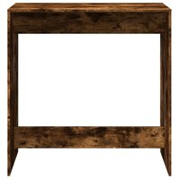 Bartafel 102x50x103,5 cm bewerkt hout gerookt eikenkleur 4