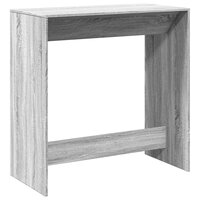 Bartafel 102x50x103,5 cm bewerkt hout grijs sonoma eikenkleur 5