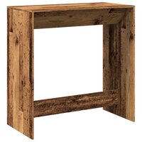 Bartafel 102x50x103,5 cm bewerkt hout oud houtkleurig 2