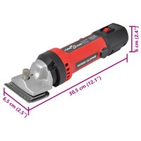 6-delige Paardentondeuseset 550 W 9