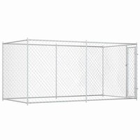 Hondenkennel voor buiten 382x192x185 cm 5