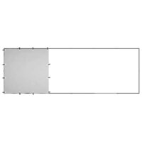 Hondenkennel 330x110x110 cm staal zwart 6