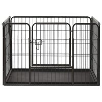 Puppyren 91,5x59x61 cm staal 2
