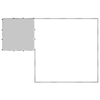 Hondenkennel 6,05 m&sup2; staal zwart 5