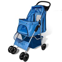 Wandelwagen voor hond blauw  2