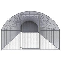 Kippenren 3x20x2 m gegalvaniseerd staal 2