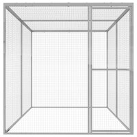 Kattenkooi 3x1,5x1,5 m gegalvaniseerd staal 2