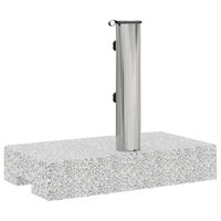 Parasolvoet rechthoekig 25 kg graniet  7