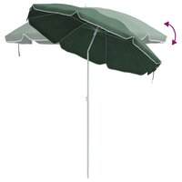 Parasol Groen 161 x 161 x 193 cm Polyester 7