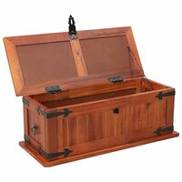 Opbergkist 60x25x22 cm massief acaciahout 5