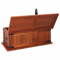 Opbergkist 60x25x22 cm massief acaciahout 7