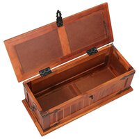 Opbergkist 60x25x22 cm massief acaciahout 8