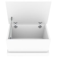 Opbergbox Wit 50x30x28 cm Bewerkt Hout 7